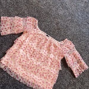 Beautiful blush Express top